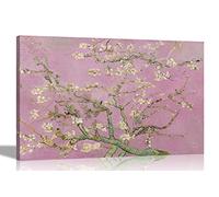 Artley Prints Impression sur toile encadrée de Vincent Van Gogh - Paysage - Pour salon, bureau, chambre à coucher - XL - 101 x 76 cm