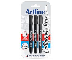 Artline 47919 Marqueur Calligraphie Largeur Trait 3 mm pointe fibre encre base eau sans Xylène prise ergonomique