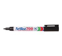 Artline 700, 170075, marqueur permanent, Hangsell, pointe ogive, 0,7 mm, noir, lot de 2