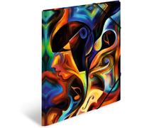Artline Artwork Document Folder Din A3 Sturdy Plastic With Printed Inner Flaps,Elastic Closure,1 Children's Document Holder