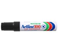 Marqueur permanent Artline 100 pointe biseautée - noir