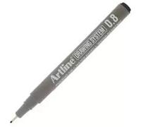 Artline Lot de 5 stylos à pointe fine 0,8 mm