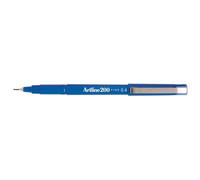 Artline Stylo Feutre 200 Permanent Indélébile Pointe 0,4 Mm Bleu