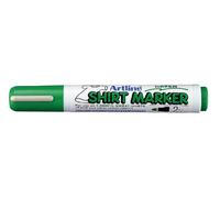 Artline T-shirt Encre pigmentée Pointe ogive 2 mm-Vert-marqueur (4 pièces)