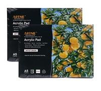 ARTME A5 bloc acrylique 2 pcs 12 feuilles 400 gsm sans acide art papier