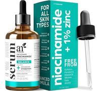 artnaturals Niacinamide Sérum visage - Sérum avancé avec acide hyaluronique - Vitamine B3, safran et huile de tournesol - Réducteur de pores - 30 ml