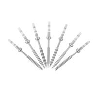 ARTOCT 7 Types de Mini Pointes de Fer à Souder en Acier Inoxydable, Remplacement Haute dureté et Résistant à la Chaleur pour Fer à Souder TS100 (Ensemble complet de 7 pièces (pas de limite de)