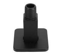 ARTOCT Bras de Douche Droit de 8,5 Cm, Rallonge de Douche Carrée en Acier Inoxydable Noir avec Entrée NPT de 1/2 Pouce, pour Installation de Pomme de