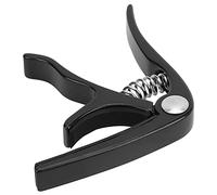 ARTOCT Capodastre pour ukulélé en Alliage de Zinc, Conception Durable et | coussinets en silicone, portable, utilisation d\'une seule main, mécanisme à ressort en acier
