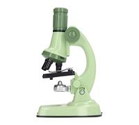 ARTOCT Jouet de Microscope éducatif, Grossissement 1200x (Verte) | Lumières LED, matière plastique, adaptées aux enfants, adaptées aux débutants, enrichissent les connaissances scientifiques