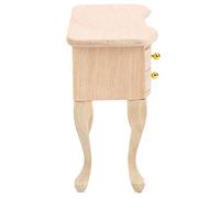 ARTOCT Jouet de Table de Maison de Poupée, Modèle de Bureau Décoratif en | Accessoire de mini maison DIY, bois écologique, artisanat raffiné, échelle 1:12