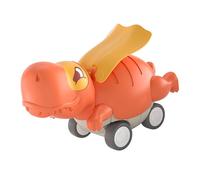 ARTOCT Jouet Dinosaure à Pression avec Opération Facile (Tapez 1) | Matière plastique durable, Sans danger pour les tout-petits, Design de dessin animé attrayant