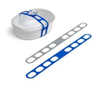 ARTOCT Lot de 2 loquets de couvercle universels en silicone élastique pour cocottes, poêles, casseroles