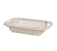 ARTOCT Panier de vidange d'évier rétractable de Cuisine, passoire d'évier passoire en Plastique Support de séchage pour évier Filtre Panier Fruits légumes passoire pour Cuisine