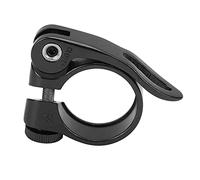 ARTOCT Pince de Selle à Dégagement Rapide en Alliage D'aluminium, Conception Creuse Légère avec Anodisée pour Vélo de Route et de Montagne Compatible (Noire)