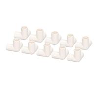 ARTOCT Raccords de Tuyauterie à 3 Voies, Matériau PVC Résistant aux Chocs | Conception durable, utilisation intérieure et extérieure, connecteurs de 25 mm de diamètre, applications multiples