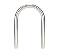 ARTOCT Tube en Forme de U pour Aquarium, Tuyau en Forme de U pour Aquarium en Acier Inoxydable pour Diffuseur de CO2 et Raccord de Tuyau d'air 4 Mm