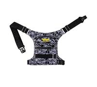 Artonvel - Sacoche de Jambe Moto Cuir Camo - Cuir de Vachette Impression UV - Imperméable & Léger - Sacoche Ajustable - Ergonomique - Durable - Garantie 3 Ans (Grey)