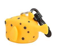 Artoon Embouchure de Plongée Sous-marine pour Poisson Couvercle Anti-poussière Support de Régulateur de Deuxième étage avec Clip (poisson tacheté de jaune)
