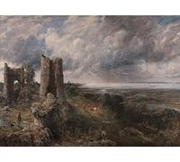 ARToPHIIU Affiche Mural Art Tableaux sur Toile Hadleigh Castle l'embouchure de la Tamise matin après une nuit d'orage par John Constable Pour la Décoration du Salon 60x90cm