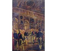 ARToPHIIU Affiche Mural Art Tableaux sur Toile le Sénat présentant à Louis Napoléon Bonaparte le résultat de Charles Philippe Larivière Pour la Décoration du Salon 60x90cm