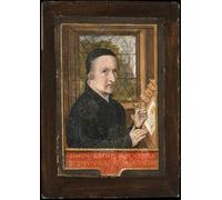 ARToPHIIU Art Imprimé Image Peinture Murale Art Impression Tableaux Autoportrait de Simon Bening Images Abstraites Pour les Décorations pour la Maison 60x90cm