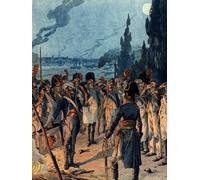 ARToPHIIU Art Imprimé Image Peinture Murale Art Impression Tableaux Campagne d'Italie le soir de la bataille de Lodi en mai Images Abstraites Pour les Décorations pour la Maison 60x90cm