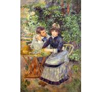 ARToPHIIU Art Imprimé Image Peinture Murale Art Impression Tableaux dans le jardin de Pierre Auguste Renoir Images Abstraites Pour les Décorations pour la Maison 60x90cm