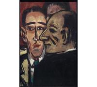 ARToPHIIU Art Imprimé Image Peinture Murale Art Impression Tableaux l'architecte de Max Beckmann Images Abstraites Pour les Décorations pour la Maison 60x90cm