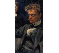 ARToPHIIU Art Imprimé Image Peinture Murale Art Impression Tableaux le détail du symposium : Jean Sibelius par Akseli Gallen Kallela Images Abstraites Pour les Décorations pour la Maison 60x90cm