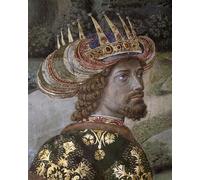 ARToPHIIU Art Imprimé Image Peinture Murale Art Impression Tableaux ledu cortège des mages de Benozzo Di Lese Di Sandro Gozzoli Images Abstraites Pour les Décorations pour la Maison 60x90cm