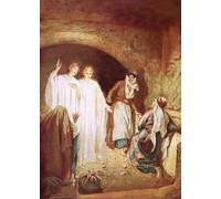 ARToPHIIU Art Imprimé Image Peinture Murale Art Impression Tableaux Les anges déclarent que Jésus est ressuscité d'entre les morts par William Brassey Hole Pour les Décorations pour la Maison 60x90cm