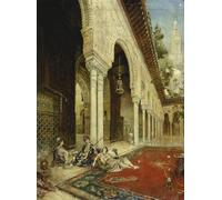 ARToPHIIU Art Imprimé Image Peinture Murale Art Impression Tableaux Les Dames du Harem de Léon François Comerre Images Abstraites Pour les Décorations pour la Maison 60x90cm