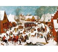ARToPHIIU Art Imprimé Image Peinture Murale Art Impression Tableaux Massacre des Innocents de Pieter Bruegel l'Ancien Images Abstraites Pour les Décorations pour la Maison 60x90cm