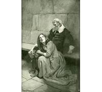 ARToPHIIU Art Imprimé Image Peinture Murale Art Impression Tableaux Monsieur Découragé et sa fille très effrayée par Harold Copping Images Abstraites Pour les Décorations pour la Maison 60x90cm