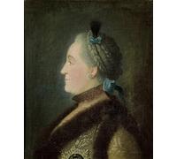 ARToPHIIU Art Imprimé Image Peinture Murale Art Impression Tableaux Portrait de Catherine Ii de Russie par Pietro Antonio Rotari Images Abstraites Pour les Décorations pour la Maison 60x90cm