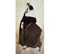 ARToPHIIU Art Imprimé Image Peinture Murale Art Impression Tableaux Portrait de la danseuse de ballet et mécène Ida Rubinstein par Leon Bakst Pour les Décorations pour la Maison 60x90cm