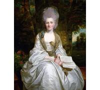 ARToPHIIU Art Imprimé Image Peinture Murale Art Impression Tableaux un portrait de Dorothy Vaughan comtesse de Lisburne par Joshua Reynolds Pour les Décorations pour la Maison 60x90cm