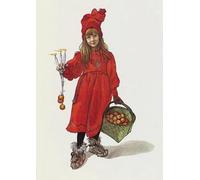 ARToPHIIU Image sur Toile Imprimer Affiche Mural sur Toile Brita comme Iduna par Carl Larsson Peinture Affiche Pour la Décoration de Bureau 60x90cm