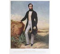 ARToPHIIU Image sur Toile Imprimer Affiche Mural sur Toile Ferdinand de Lesseps par Charles Landelle Peinture Affiche Pour la Décoration de Bureau 60x90cm