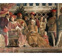 ARToPHIIU Image sur Toile Imprimer Affiche Mural sur Toile la Cour de Mantoue par Andrea Mantegna Peinture Affiche Pour la Décoration de Bureau 60x90cm