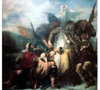 ARToPHIIU Image sur Toile Imprimer Affiche Mural sur Toile le Cantique des cantiques de Gustave Moreau Peinture Affiche Pour la Décoration de Bureau 60x90cm