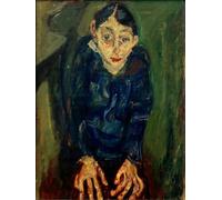 ARToPHIIU Image sur Toile Imprimer Affiche Mural sur Toile le Fou de Chaim Soutine Peinture Affiche Pour la Décoration de Bureau 60x90cm