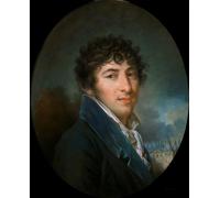 ARToPHIIU Image sur Toile Imprimer Affiche Mural sur Toile Portrait of Moritz Christian Reichsgraf Von Fries by Louise Élisabeth Vigée Le Brun Peinture Affiche Pour la Décoration de Bureau 60x90cm