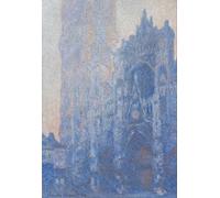 ARToPHIIU Image sur Toile Moderne Impression Tableaux Portrait Tableaux Façade de la Cathédrale de Rouen et Tour Dalbane de Claude Monet Pour la Décoration de la Chambre à Coucher 60x90cm