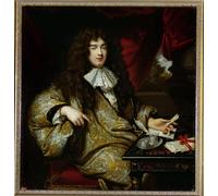 ARToPHIIU Image sur Toile Moderne Impression Tableaux Portrait Tableaux Jean Baptiste Colbert Marquis de Seignelay par Jean Marc Nattier Pour la Décoration de la Chambre à Coucher 60x90cm