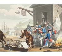 ARToPHIIU Image sur Toile Moderne Impression Tableaux Portrait Tableaux La France de William Hogarth Peinture sur Toile Pour la Décoration de la Chambre à Coucher 60x90cm