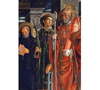 ARToPHIIU Image sur Toile Moderne Impression Tableaux Portrait Tableaux Retable de San Zeno par Andrea Mantegna Peinture sur Toile Pour la Décoration de la Chambre à Coucher 60x90cm