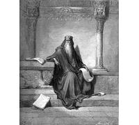 ARToPHIIU Impression Tableaux Mural Peinture Art Impression Bible du roi Slomons par Gustave Dore Tableau Decoracion Murale Pour la Décoration Murale 60x90cm