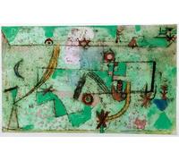 ARToPHIIU Impression Tableaux Mural Peinture Art Impression dans le style de Bach par Paul Klee Tableau Decoracion Murale Pour la Décoration Murale 60x90cm